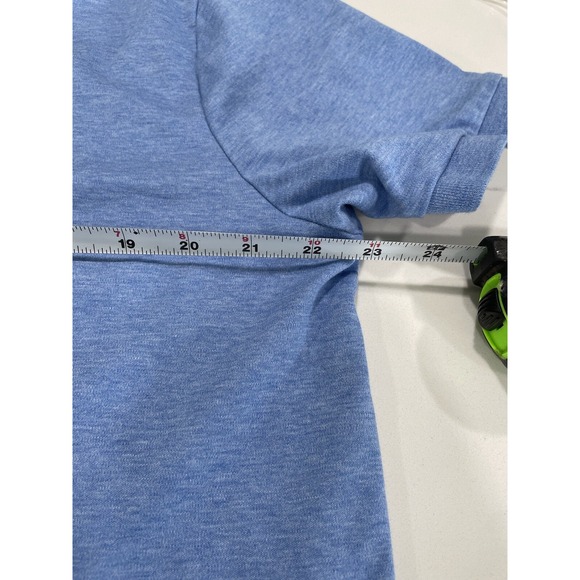 Polo Ralph Lauren Men's Blue Custom Slim Fit Polo Shirt Size‎ XL SI56 - Picture 3 of 4